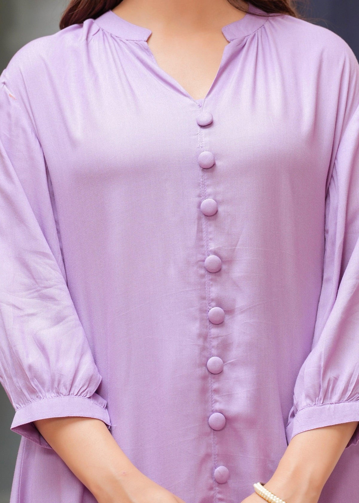 Lilac Rayon Co-Ord Set
